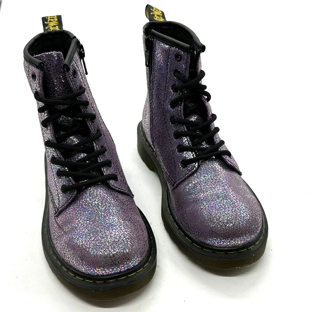 Dr. Martens Boots Youth Size US 1 - Air Wair Delaney Side Zip